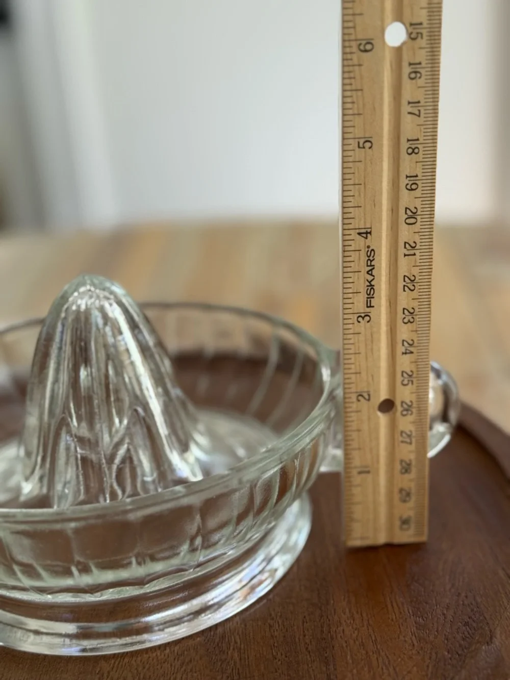 Vintage Glass Citrus Juicer